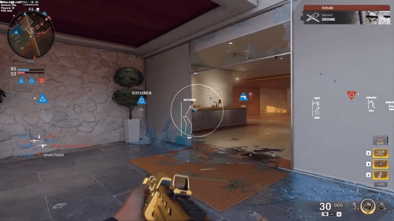 Blurred COD DMA