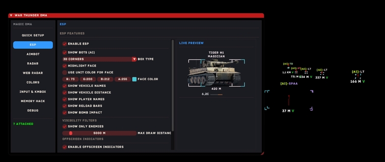Magic War Tundra DMA