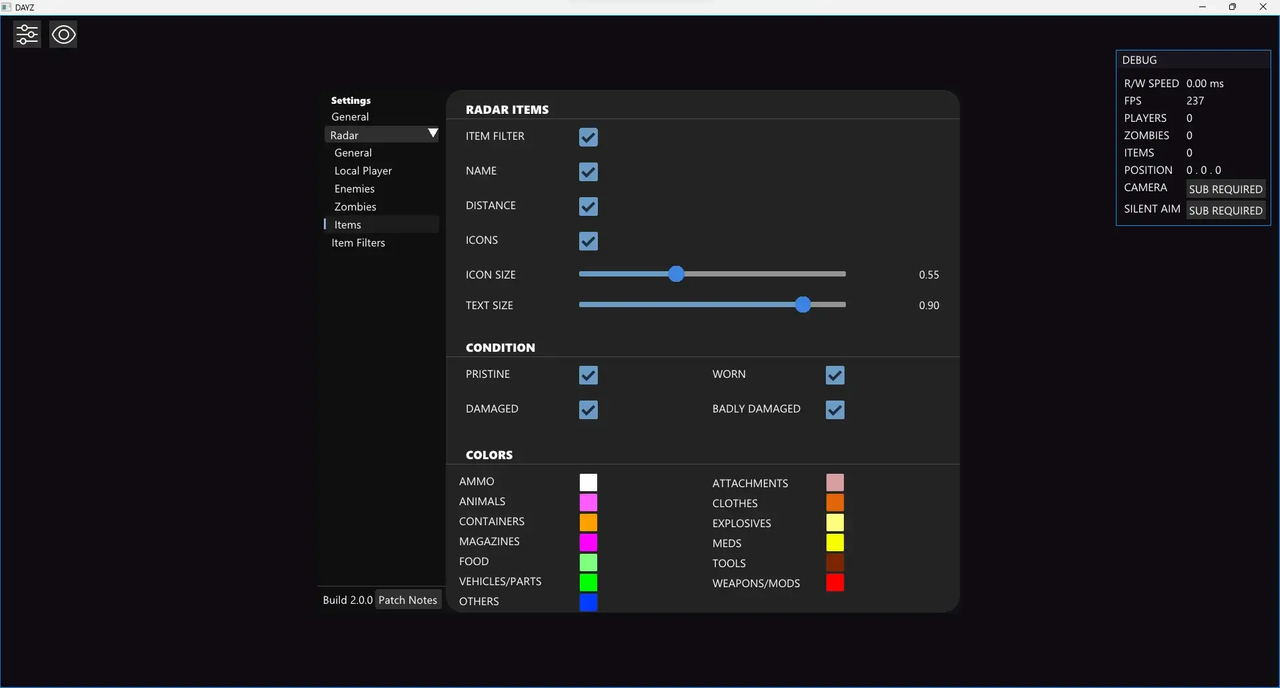 CLUTCH DAYZ RADAR DMA 4